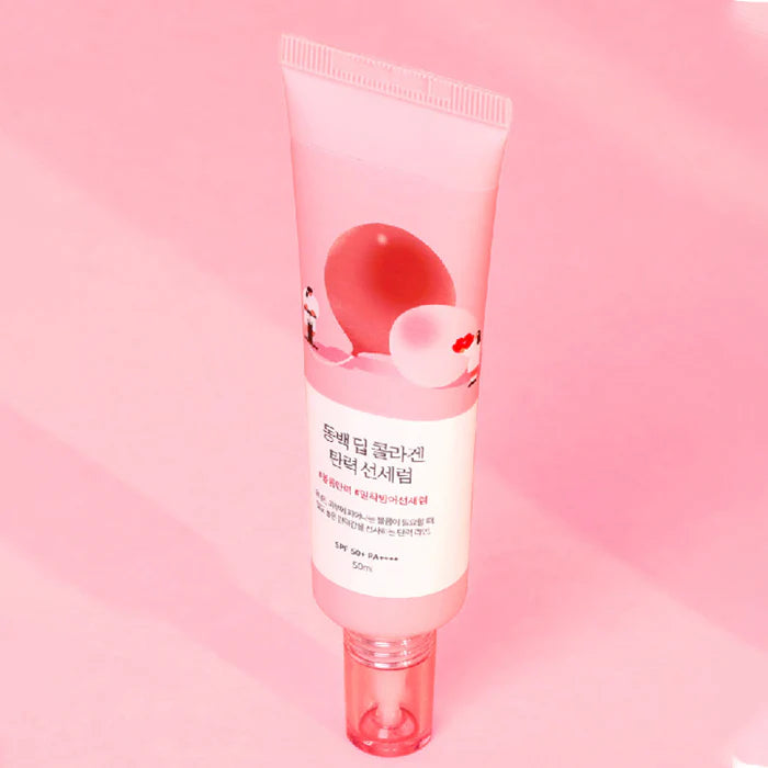 Round Lab Camellia Deep Collagen Firming Sun Serum SPF 50+ PA++++ 50ml