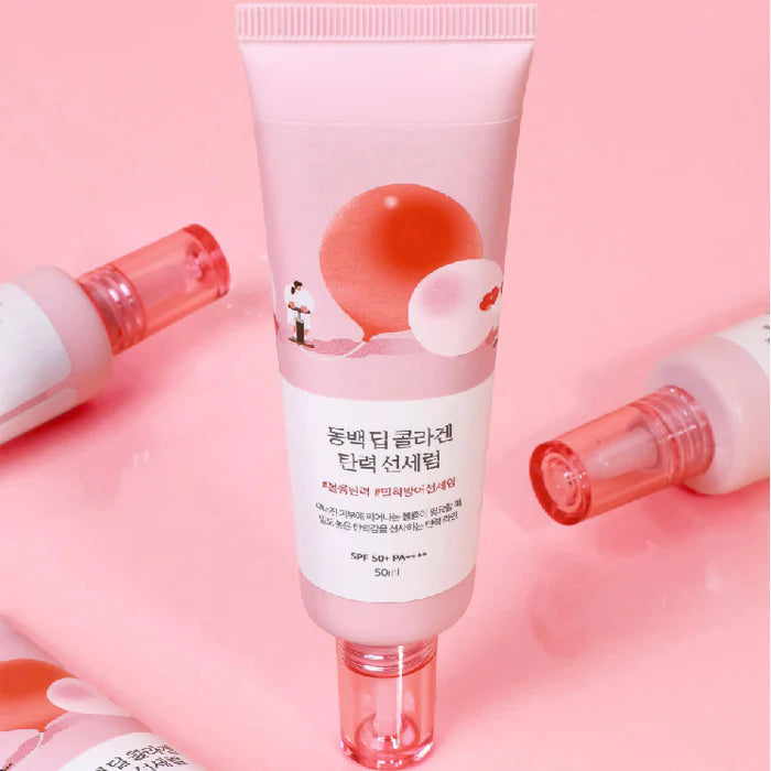Round Lab Camellia Deep Collagen Firming Sun Serum SPF 50+ PA++++ 50ml