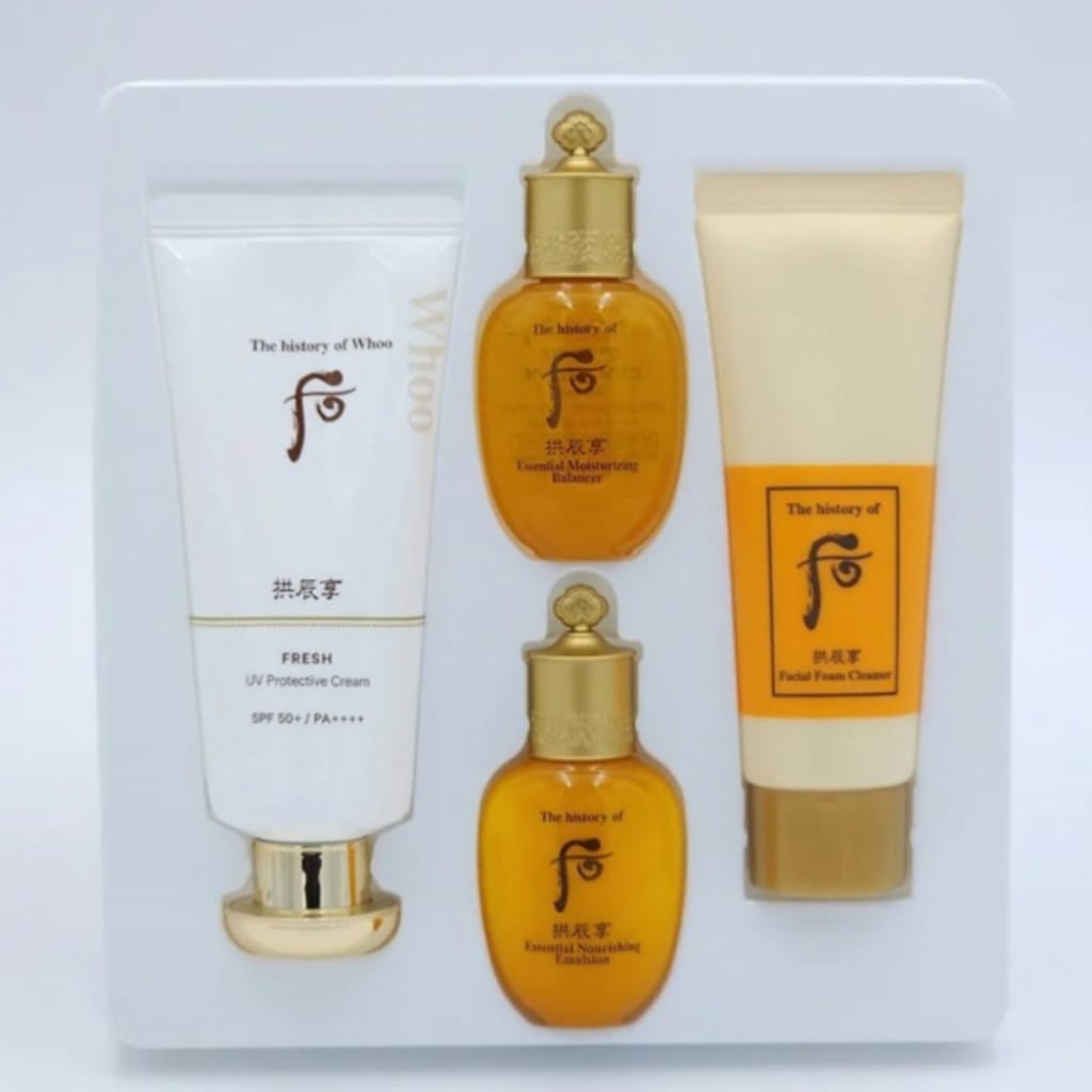 The History of Whoo Gongjinhyang Fresh UV Protective Cream Special Set