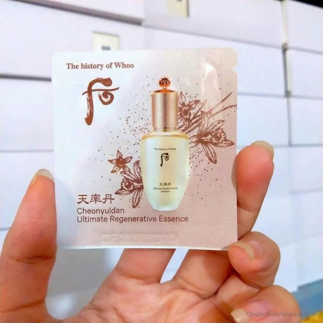 LA STORIA DI WHOO Cheonyuldan Ultimate Regenerative Cream 1 Ml X - Foto 5