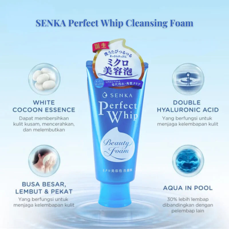 Shiseido Senka Perfect Whip Cleansing Foam 120g