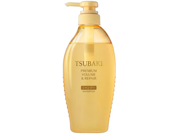 SHISEIDO Tsubaki Premium Repair Damage Care Shampoo + Conditioner Jumbo Set 2 x 490ml