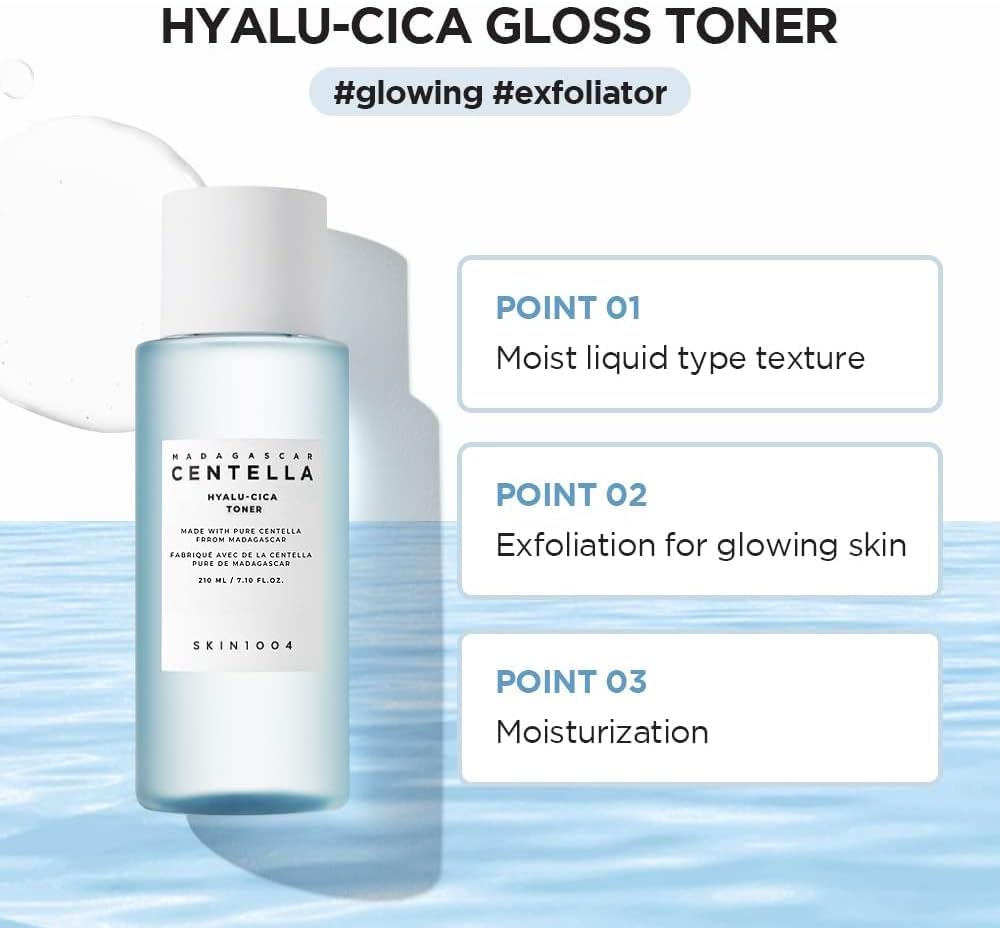 SKIN1004 Hyalu Cica Brightening Toner 210ml