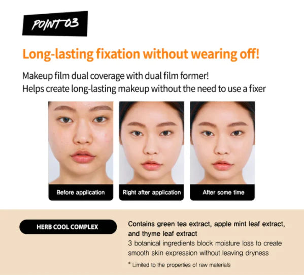 Coussin fixateur de peau CLIO Kill Cover 15 g x 2