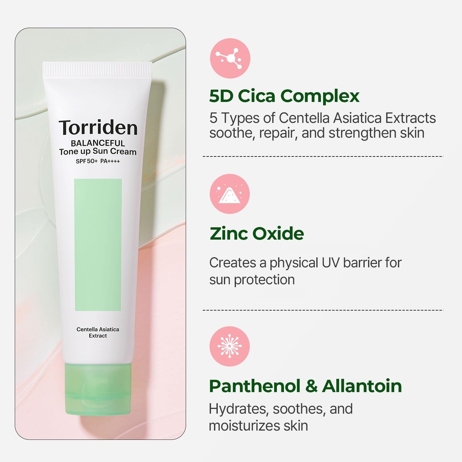 TORRIDEN Balanceful Cica Sun Cream 60ml