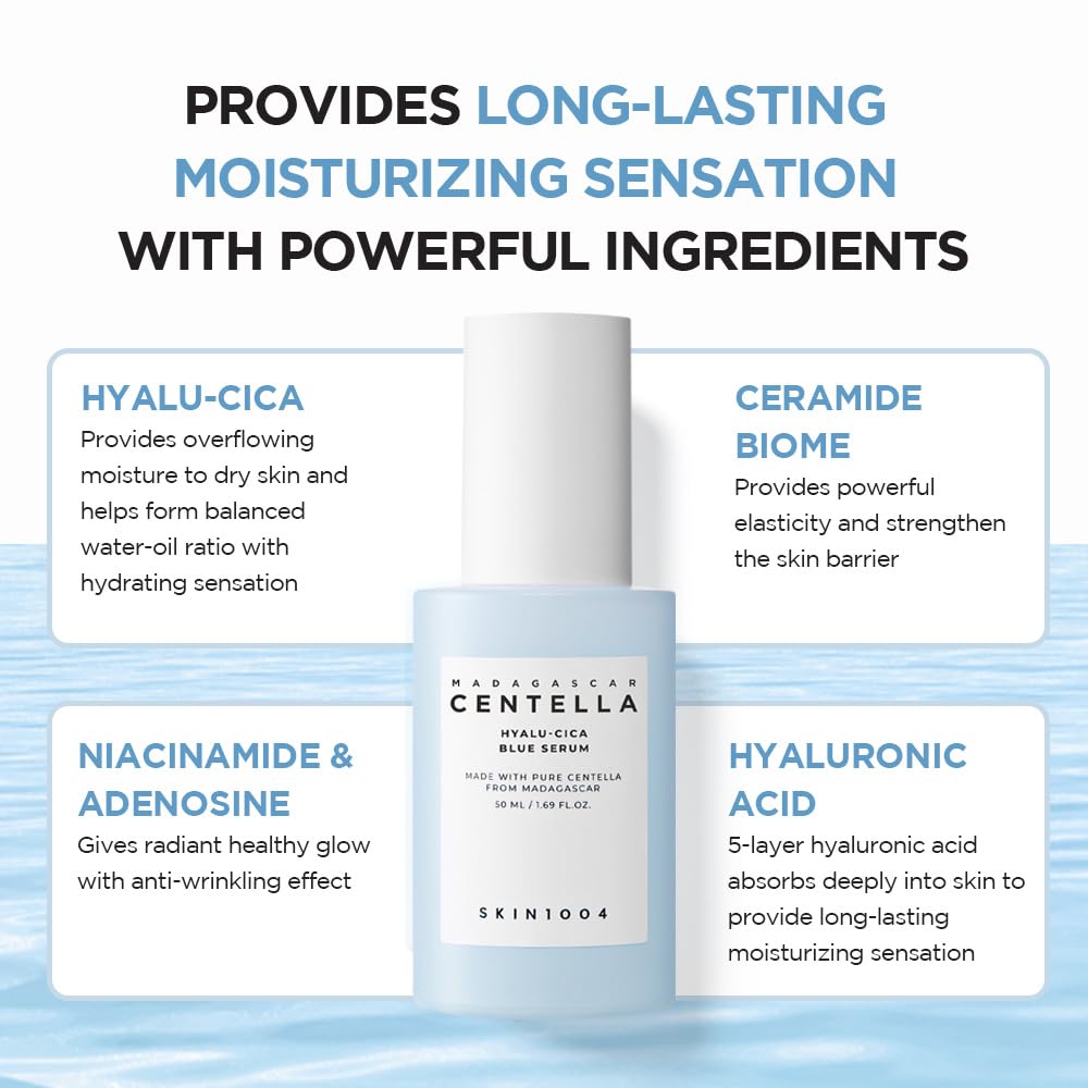 SKIN1004 Hyalu Cica Blue Serum 50ml