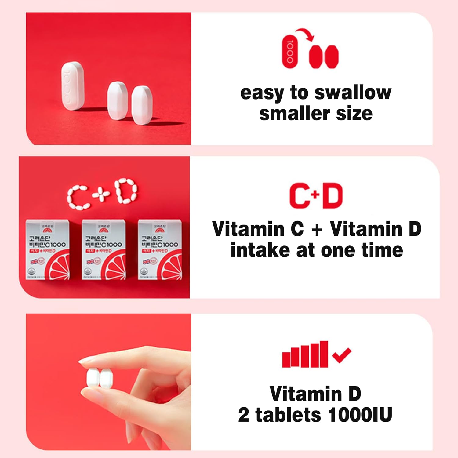 Vitamin C Eun Dan Hàn Quốc 120 viên 1000mg