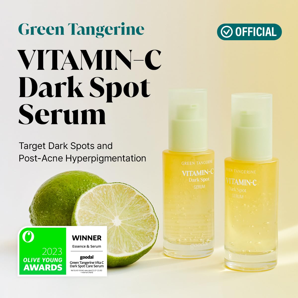Goodal Green Tangerine Vita C Dark Spot Care Serum 40 ml