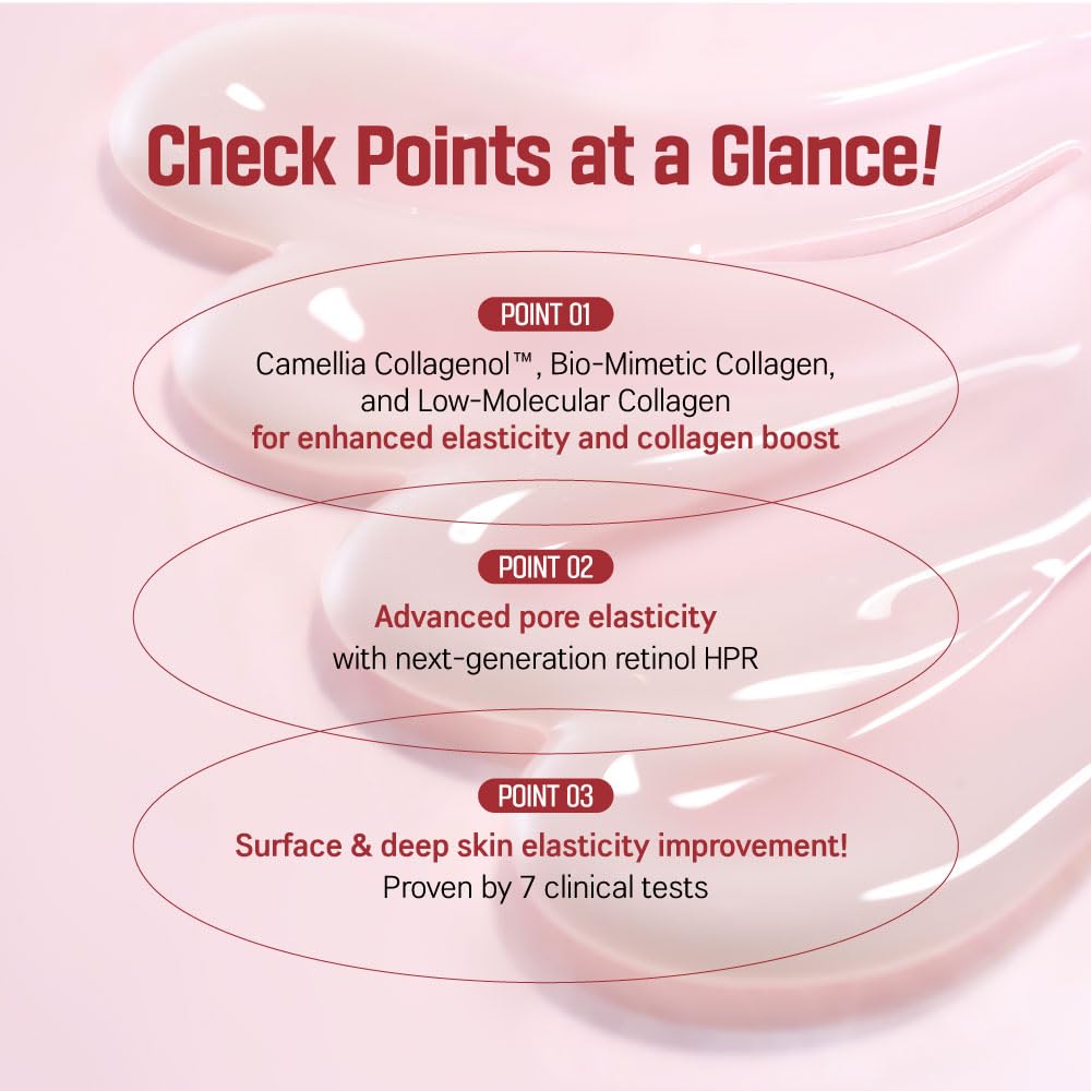 Ampoule raffermissante au collagène profond Camellia de ROUND LAB, 30 ml