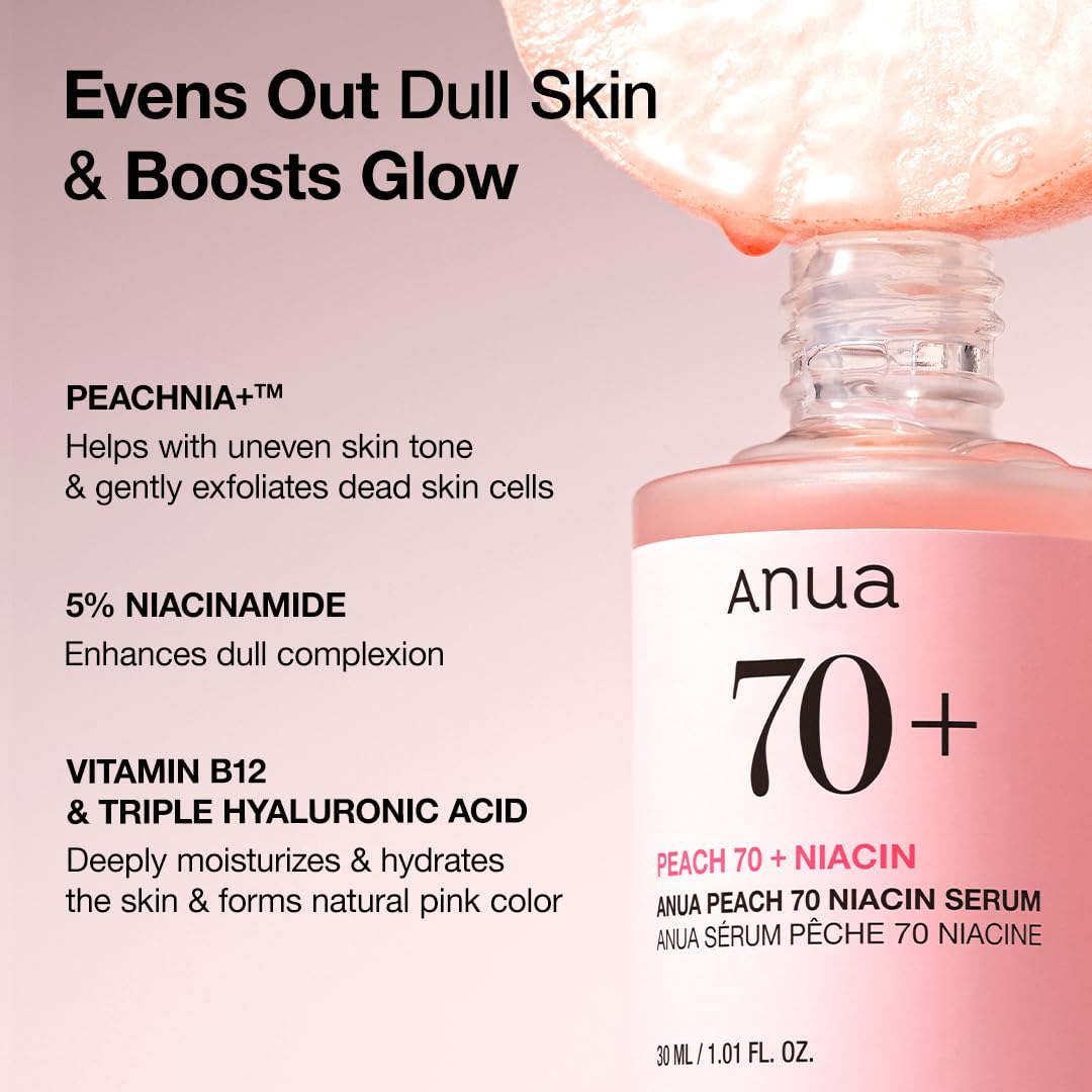 Anua PEACH 70% NIACINAMIDE SERUM Bộ đôi 2 * 30ml