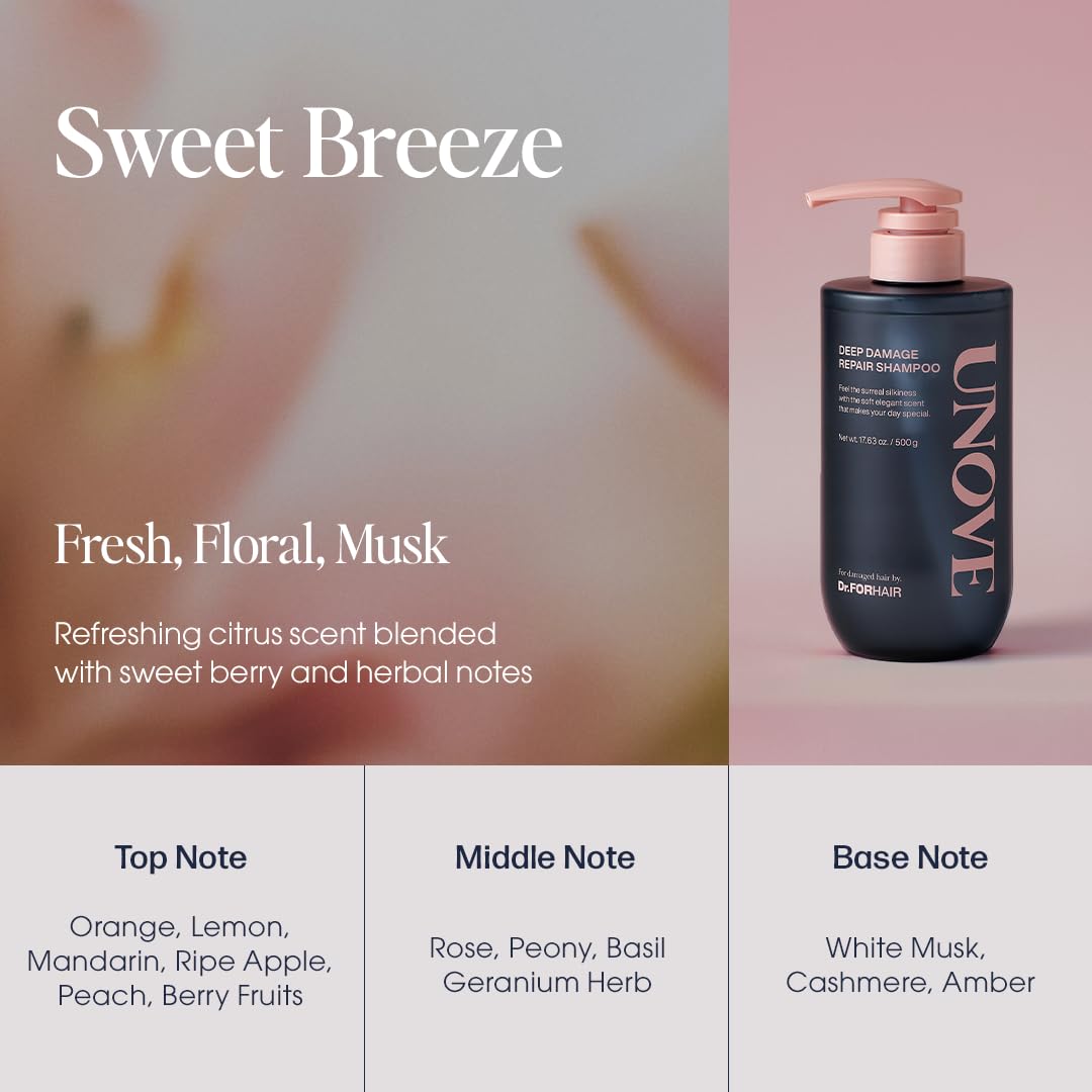 Unove Deep Damage Repair Shampoo 500ml/16.91fl.oz