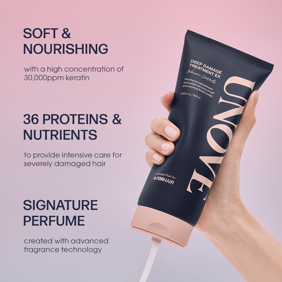 UNOVE Deep Damage Hair Treatment Mask Ex 320 ml/10.82fl.oz