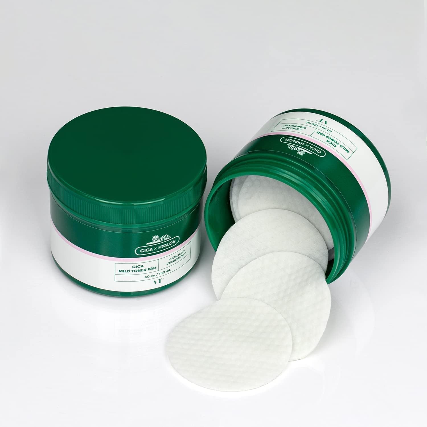 VT COSMETICS Cica Mild Toner Pad (60 Pads)