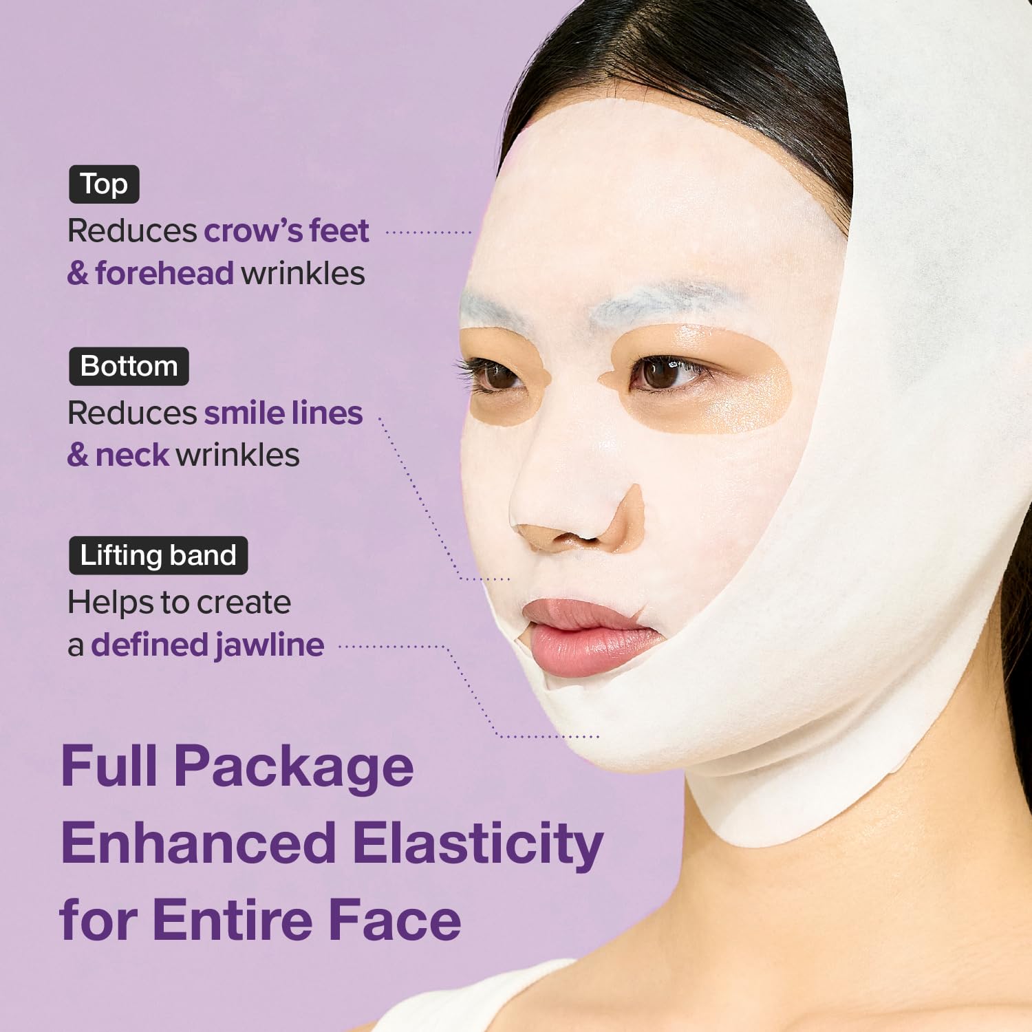 NUMBUZIN No.9 NAD Bio Lifting Full Cover Facial Mask 4 Sheets