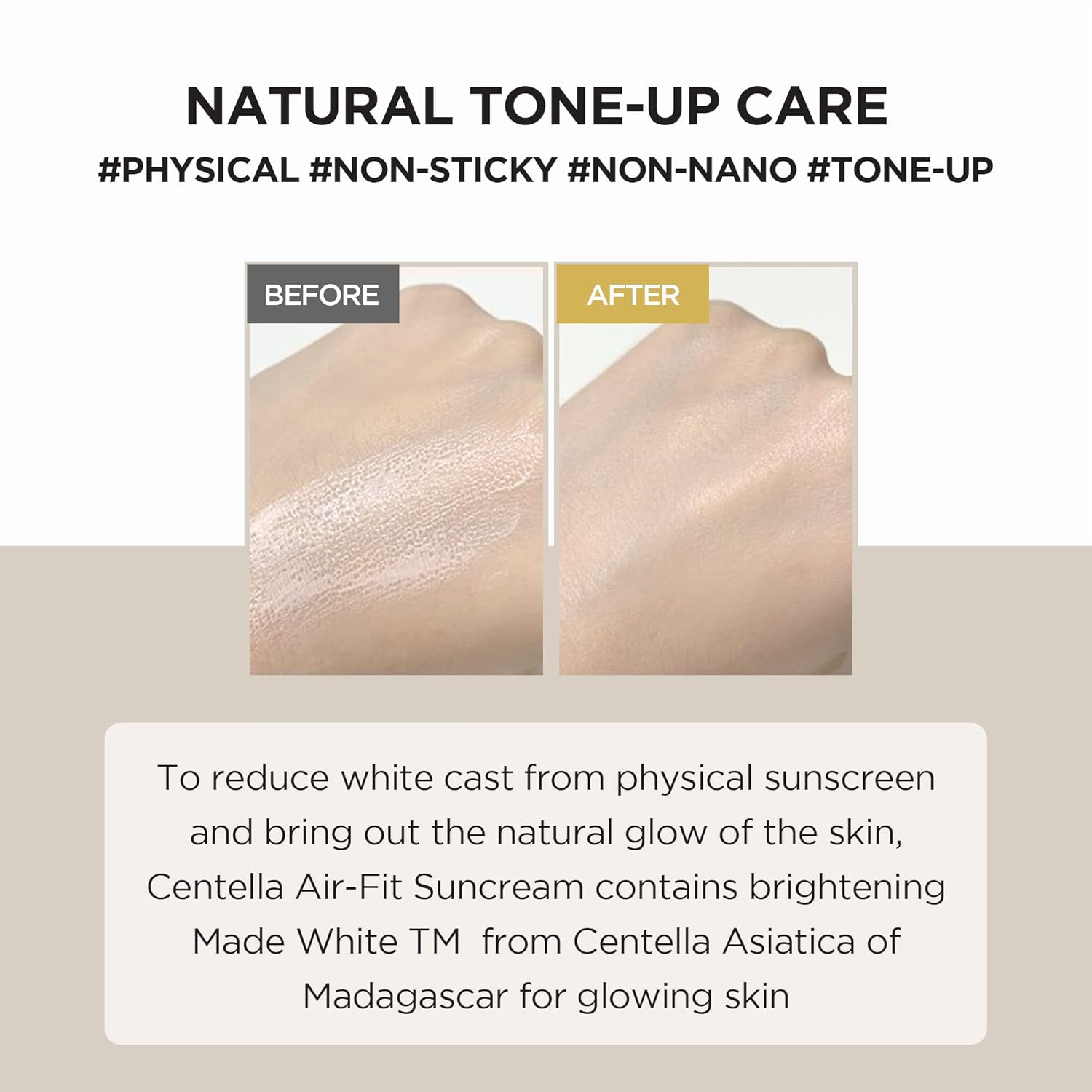 SKIN1004 Madagascar Centella Air-fit Suncream Plus 1.69 fl. oz (50ml)