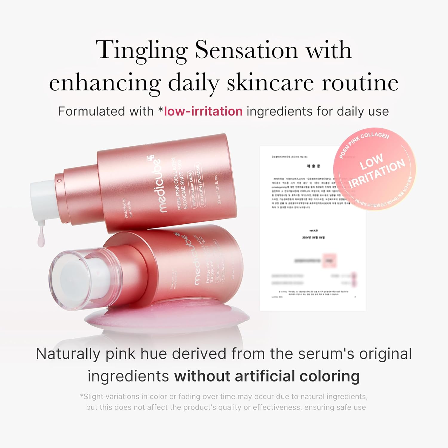 MEDICUBE PDRN Pink Exosome Shot Serum 30ml