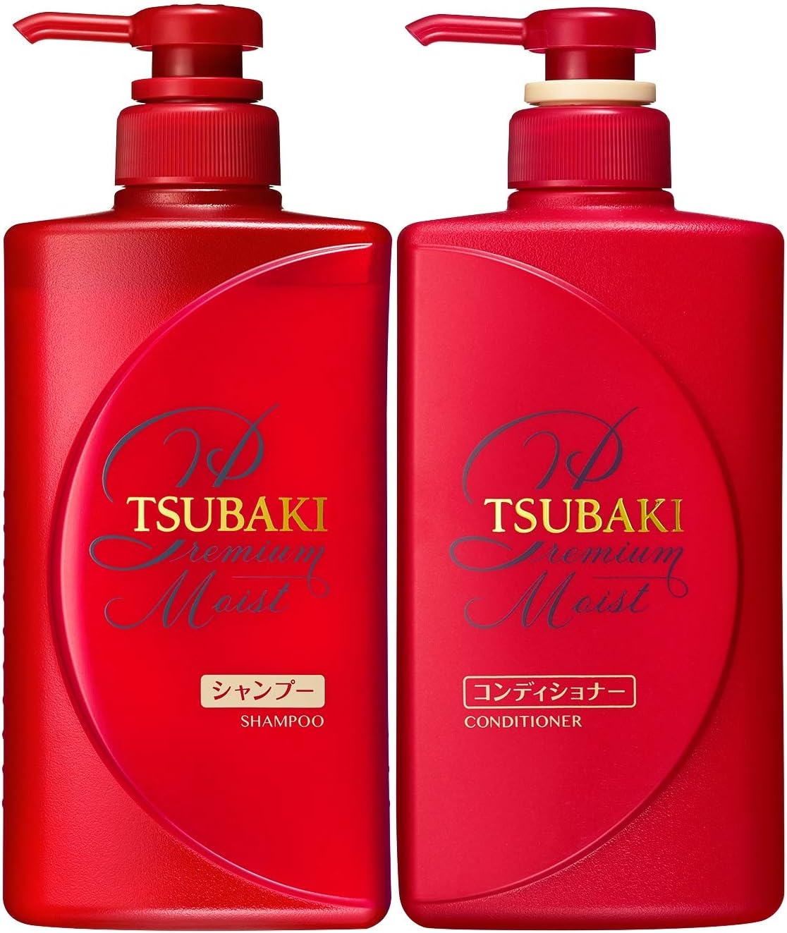 SHISEIDO TSUBAKI Premium Moist & Repair Shampoo + Conditioner (450ml x 2)