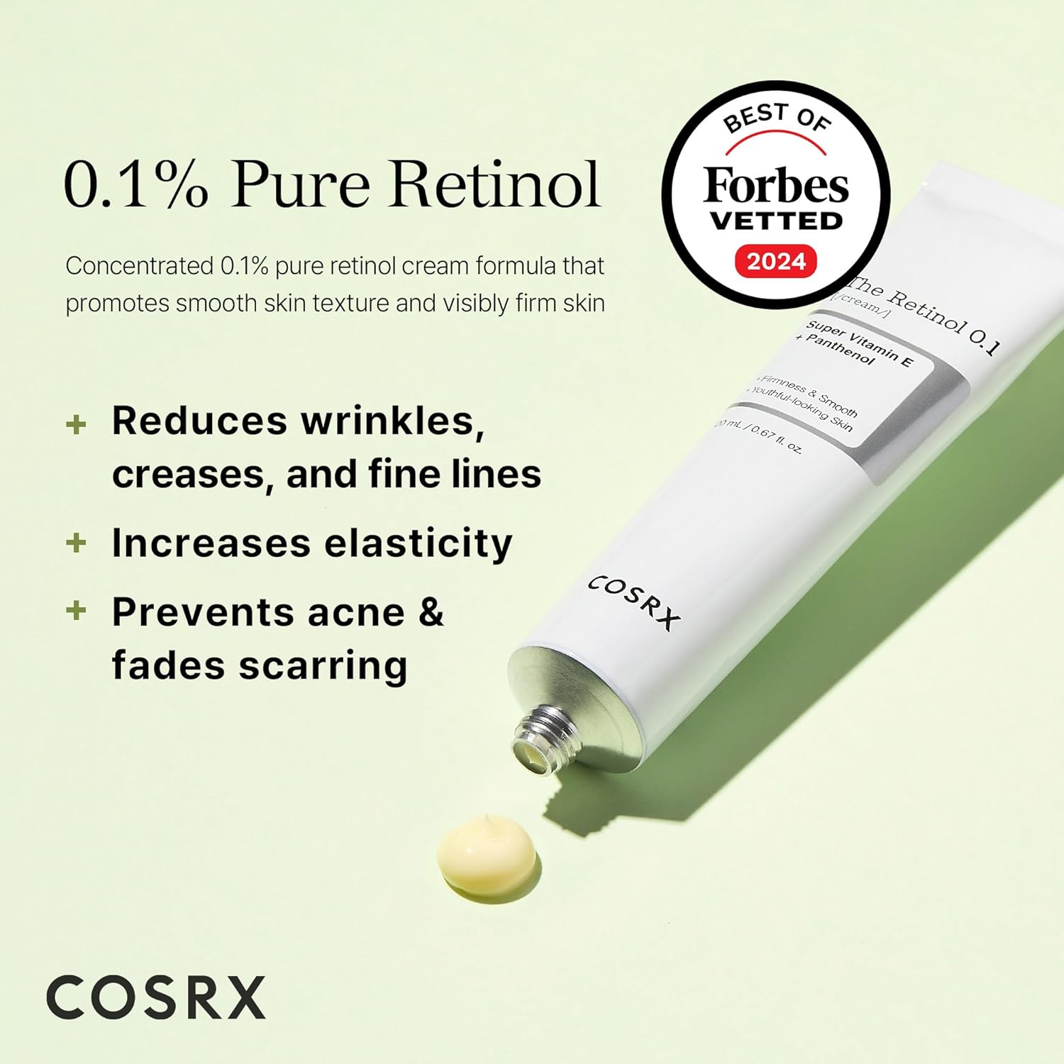 Crème au rétinol 0,1 % COSRX 20 ml 0,67 oz