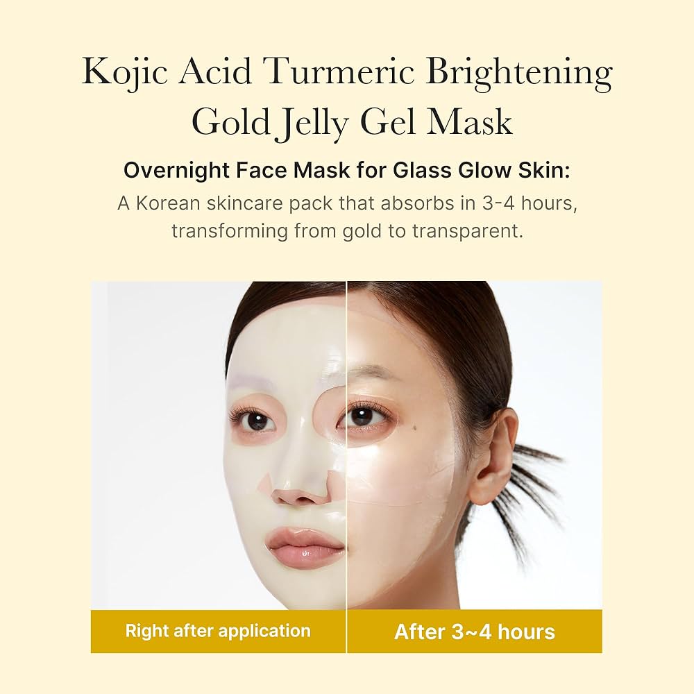 MEDICUBE Kojic Acid Turmeric Brightening Gel Mask