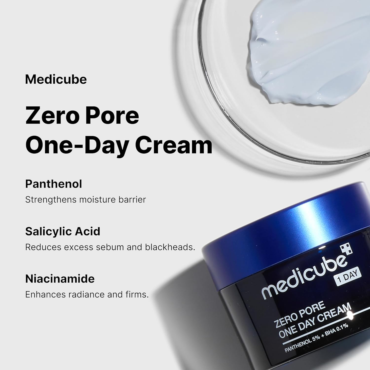 Kem dưỡng ngày Medicube Zero Pore One 50ml