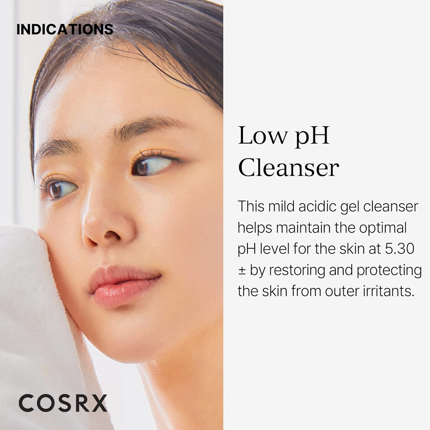 Sữa rửa mặt dạng gel COSRX Low pH Good Morning 150ml