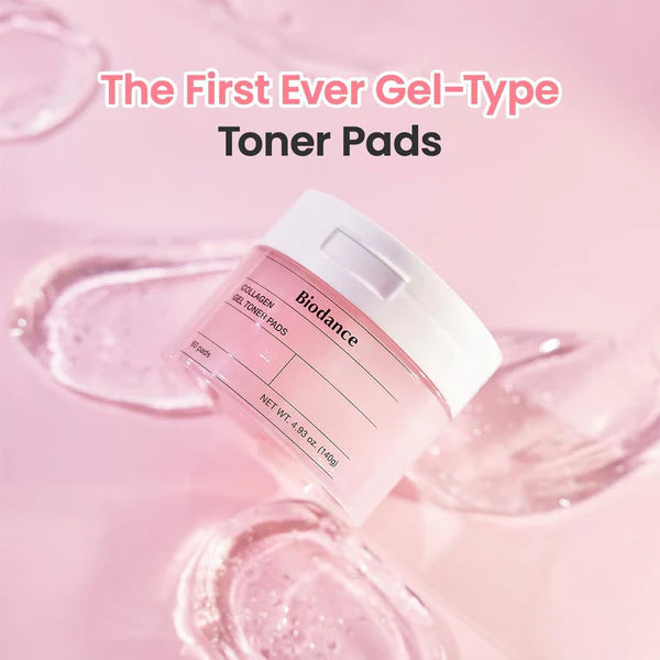 Biodance Bio Collagen Gel Hydro Cera Nol Gel Toner Pads 140g x 60 Pads