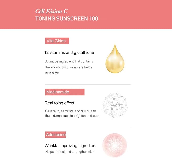 CellFusionC Toning Sunscreen SPF50+ PA+++ 50ml