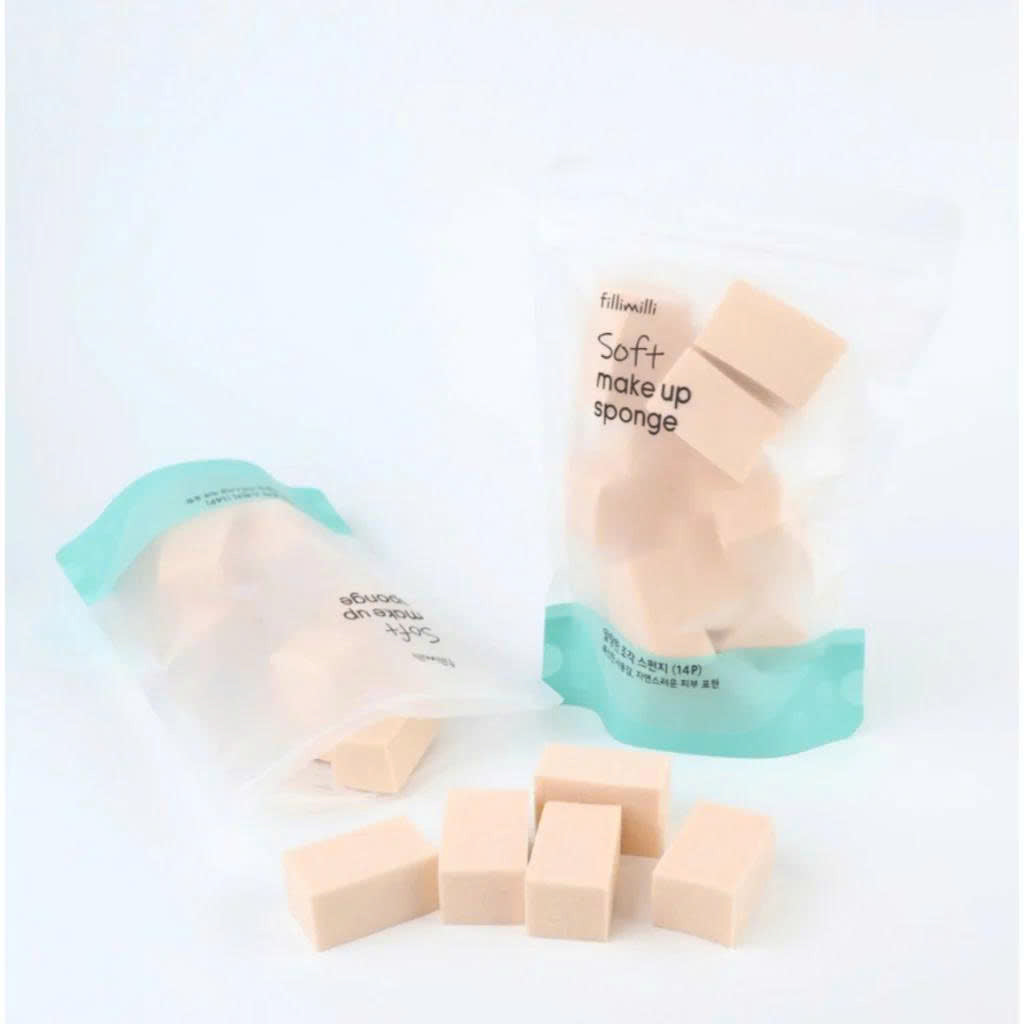 Fillimilli Soft Makeup Sponge 14 Pcs