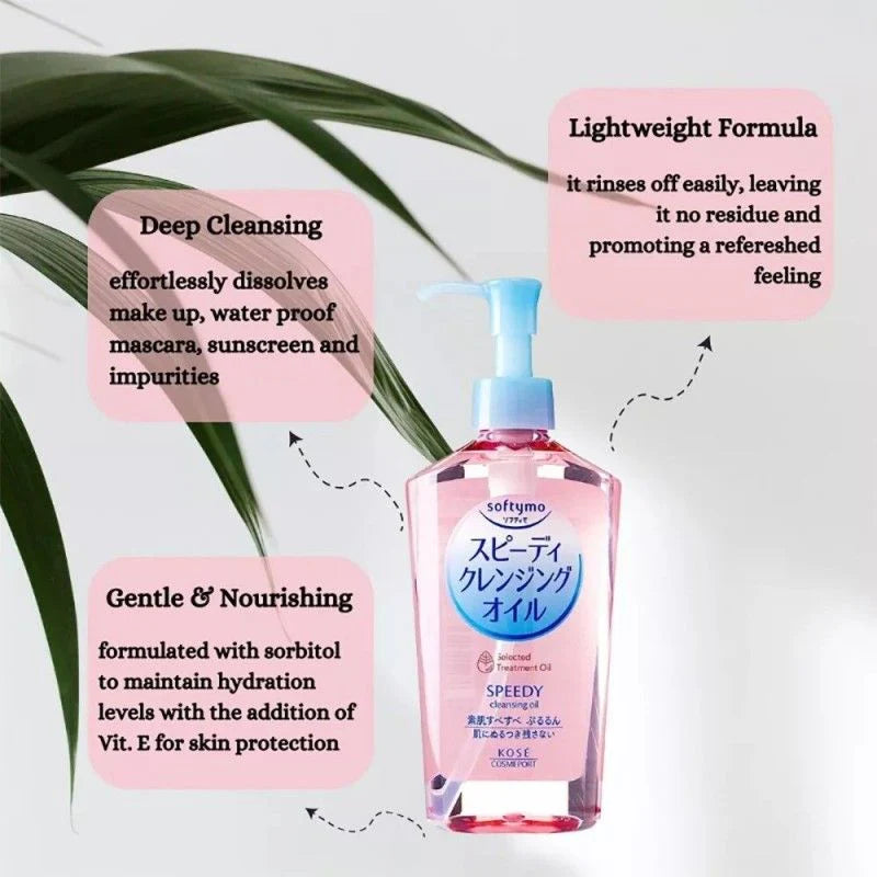 KOSE Softymo Speedy Cleansing Oil 240ml