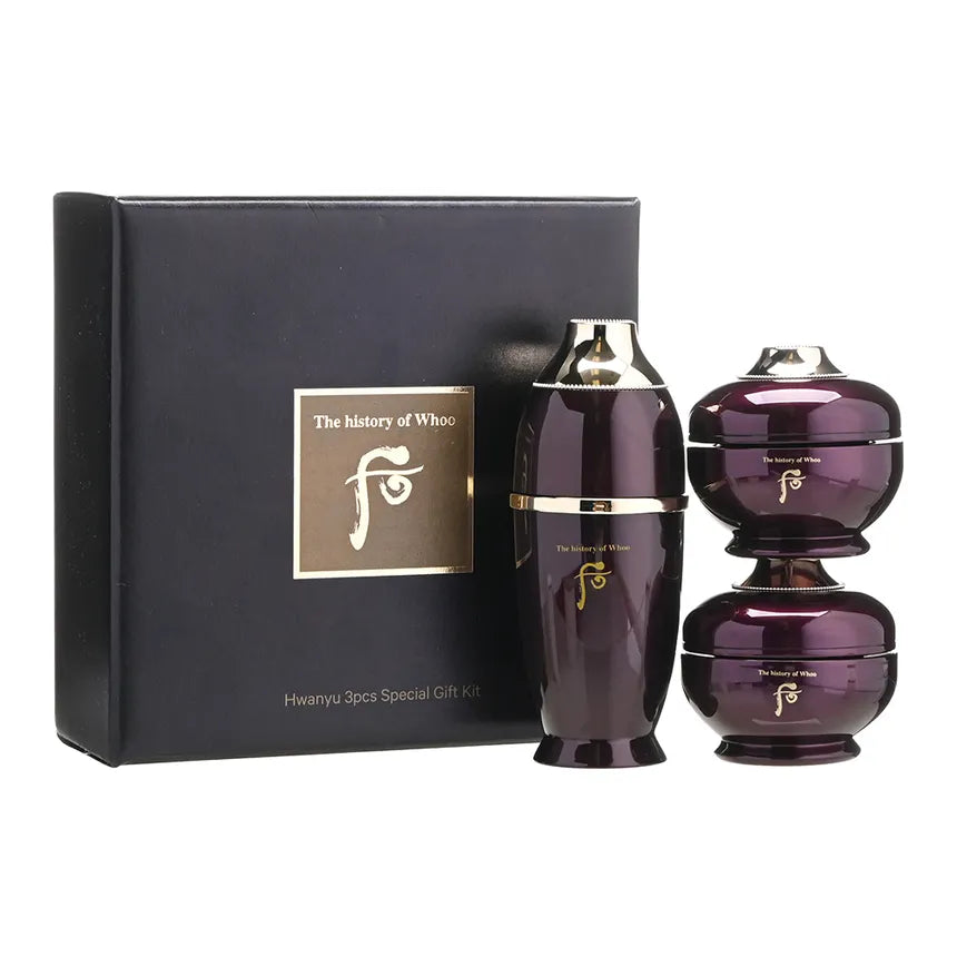 The History of Whoo - Hwanyu 3pcs Special Gift Kit