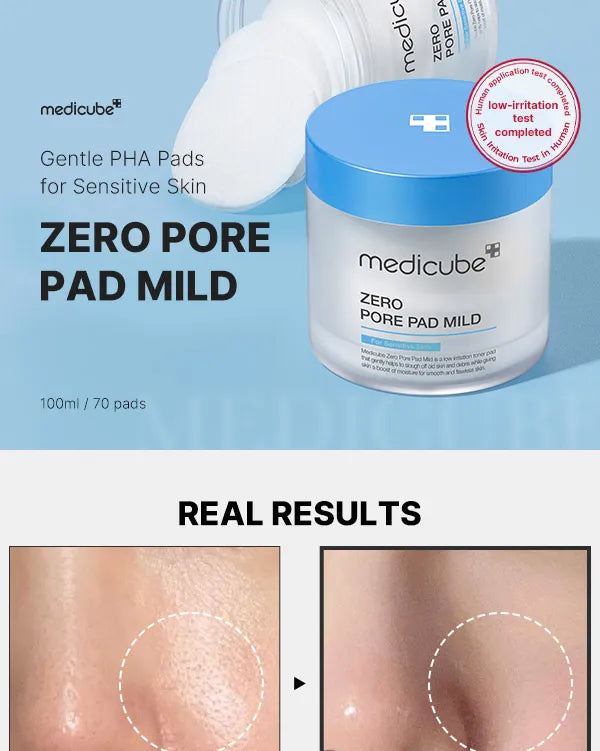 Miếng Lót Medicube Zero Pore Có Kết Cấu Kép | 70 Miếng Lót