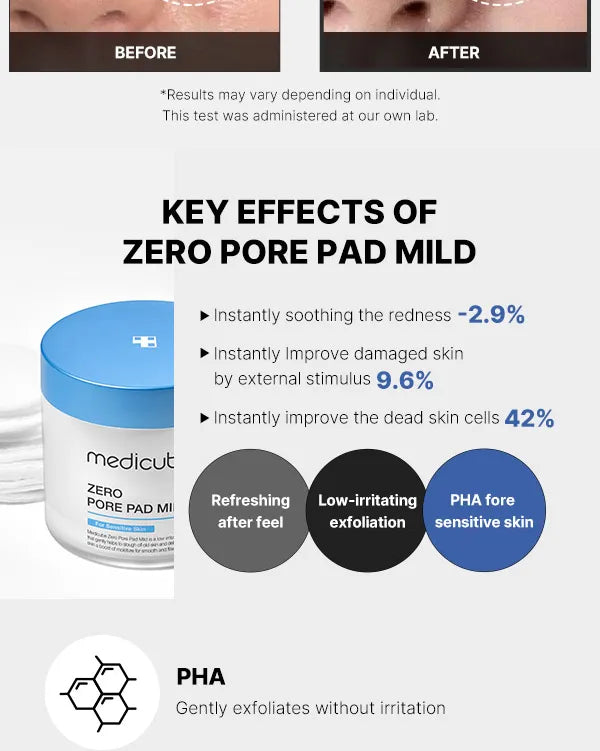 Miếng Lót Medicube Zero Pore Có Kết Cấu Kép | 70 Miếng Lót