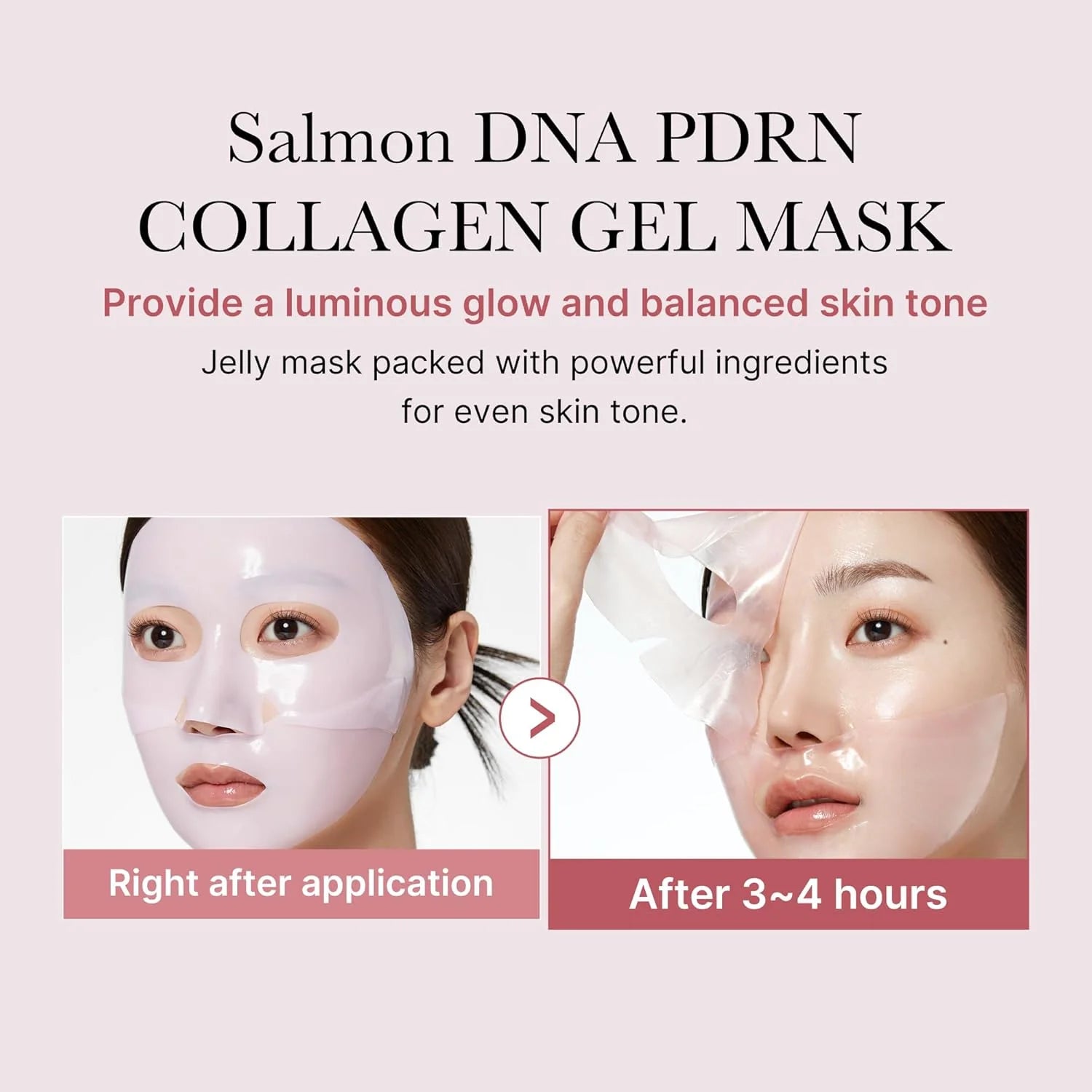 Medicube PDRN Pink Collagen Gel Mask 4 sheets