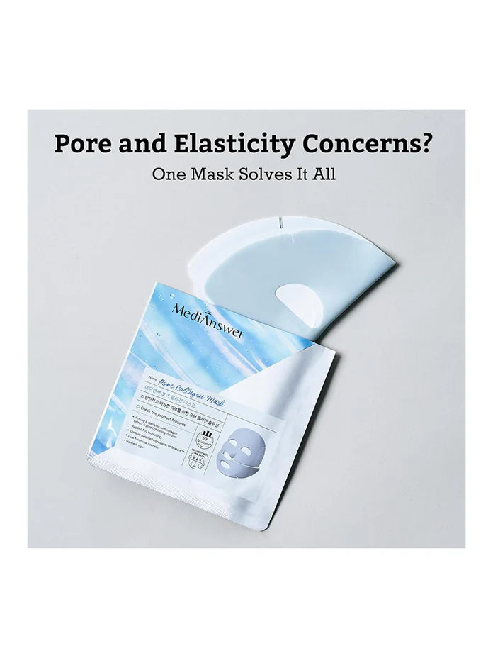 MediAnswer Vita Collagen Mask - Box of 5 Masks (37 g / 1.3 oz Each)