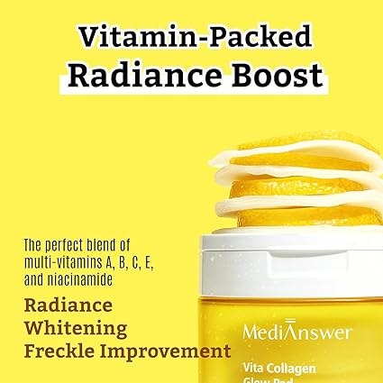 MediAnswer Vita Collagen Mask - Box of 5 Masks (37 g / 1.3 oz Each)