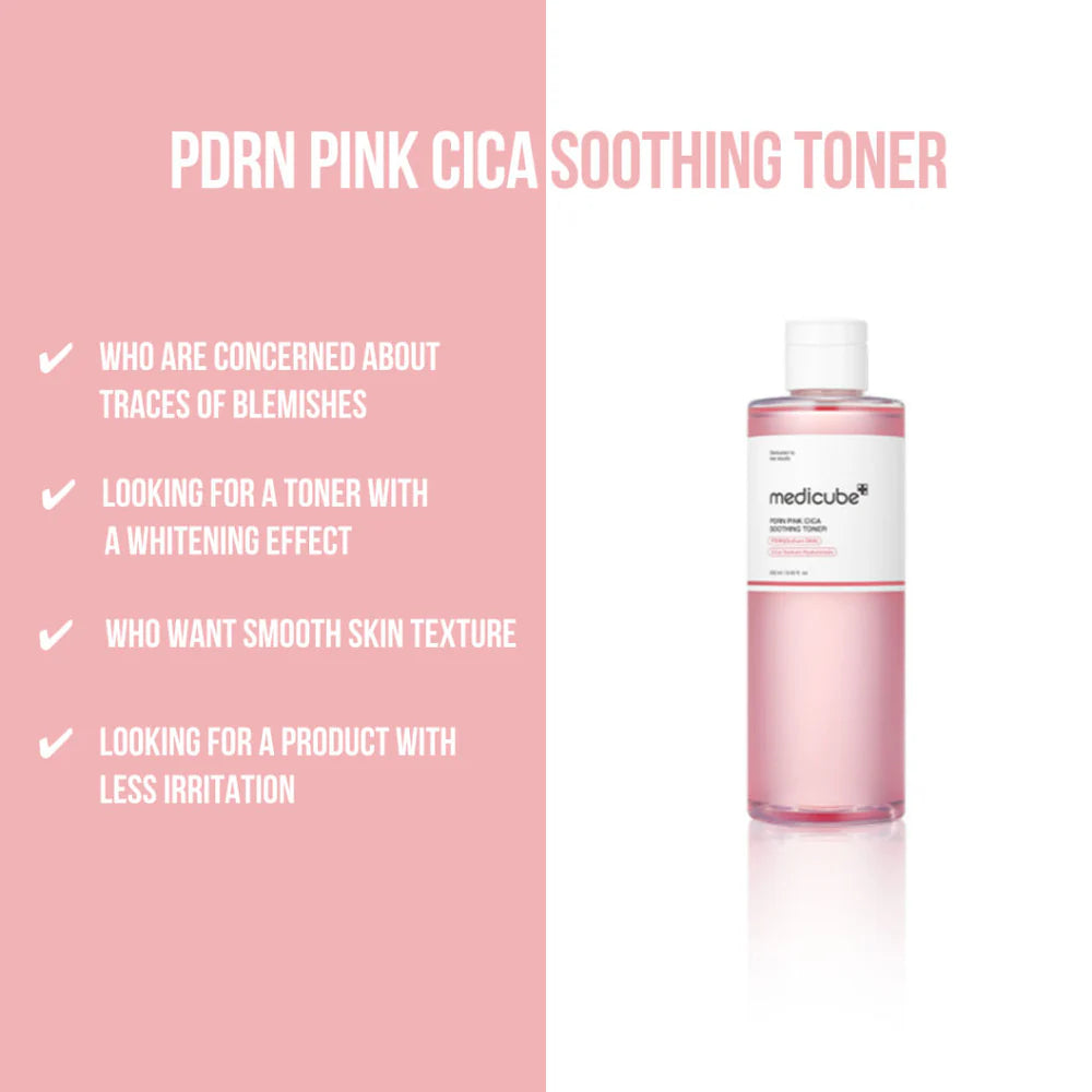 MEDICUBE PDRN Pink Cica Soothing Toner 250ml