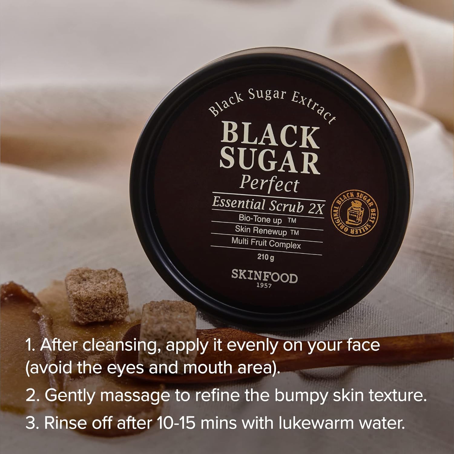 Skinfood Black Sugar Mask Wash Off 120g