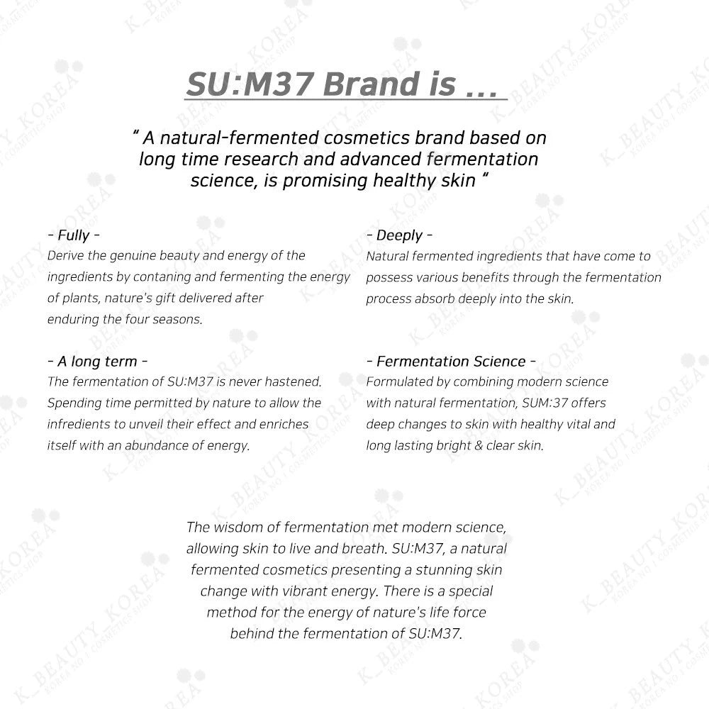 Bộ sản phẩm đặc biệt Su:m 37 Secret Essence Mist 60ml x 3 chai