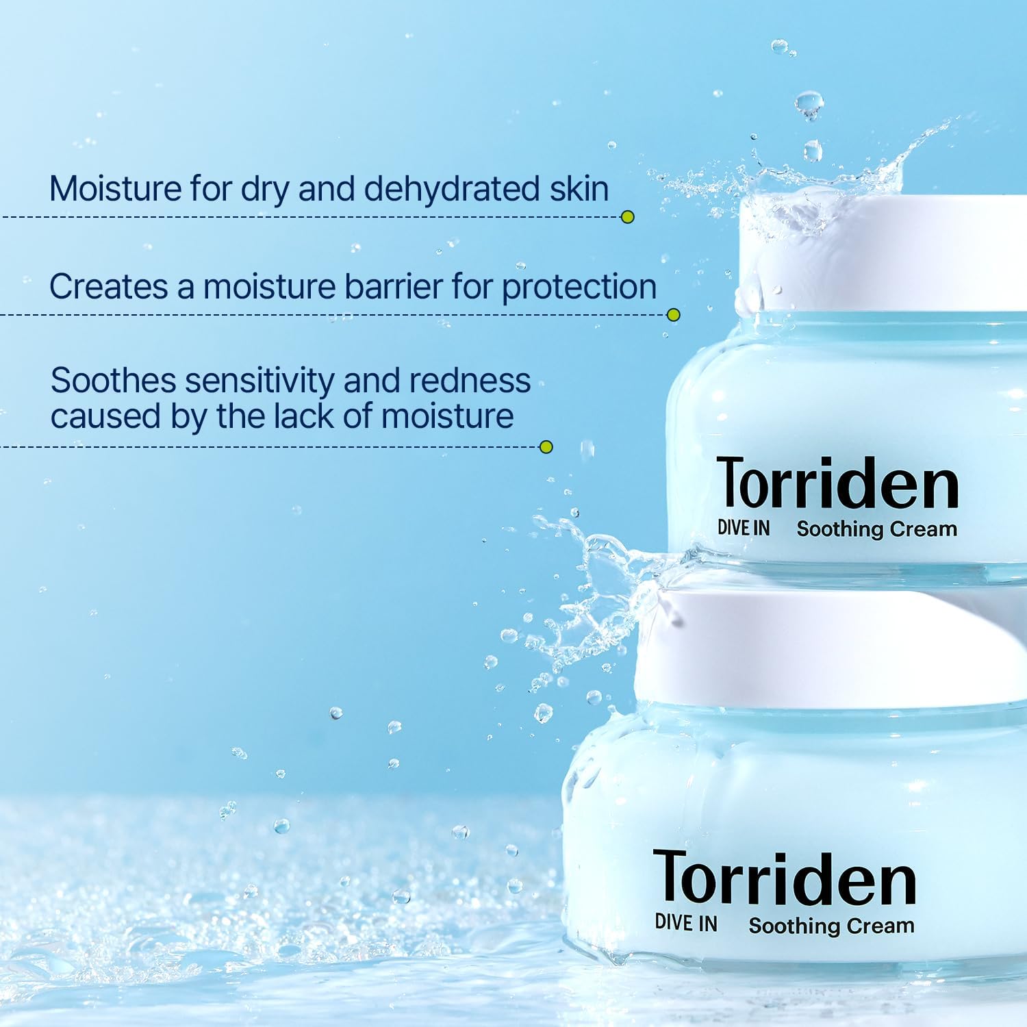 Kem dưỡng ẩm Torriden Dive-in có chứa axit hyaluronic phân tử thấp 100ml/ 3,38 fl.oz