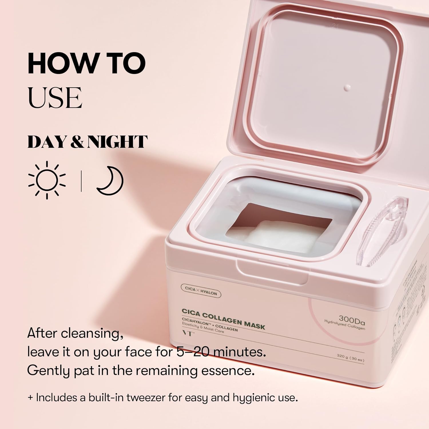 VT Cosmetics Cica Collagen Daily Mask 30 Sheets