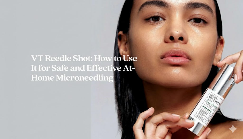Yellow Vt Reedle Rice How to Use VT Cosmetics Reedle Shot (User Guide) – Amore Cosmetics