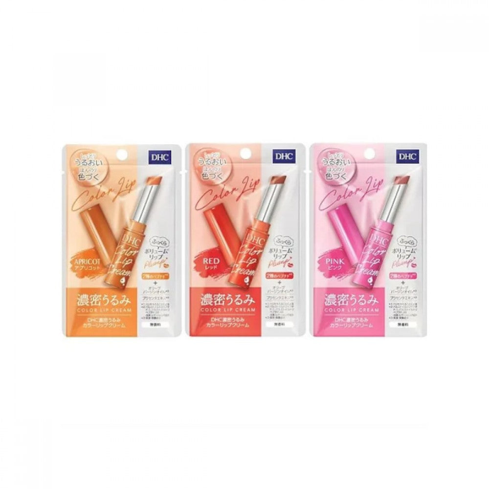 Baume-crème hydratant riche en couleur pour les lèvres DHC 1,5 g