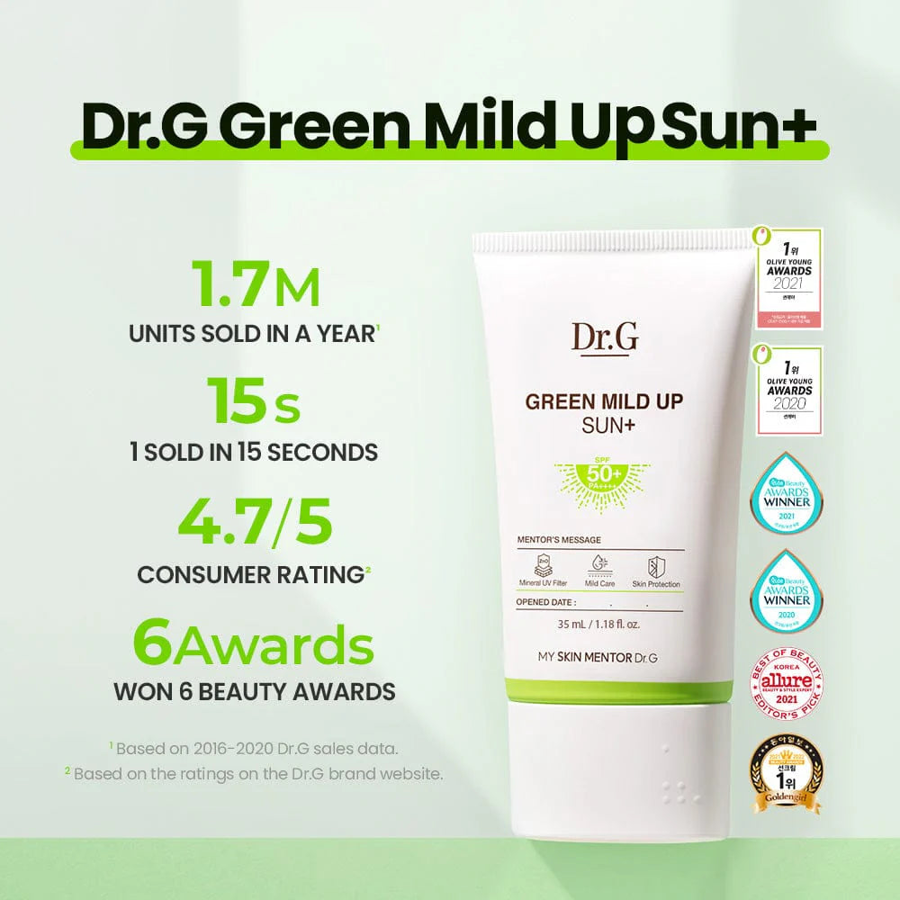 Dr.G Green Mild Up Sun+ SPF50+ PA++++ (50ml)