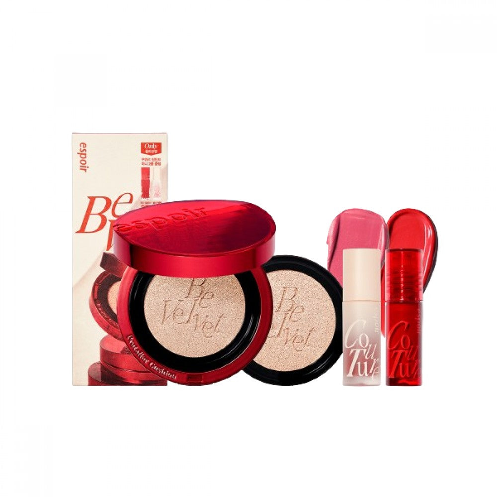 eSpoir - Coffret Mini Rouge à Lèvres Pro Tailor Be Velvet Cover Cushion 37 g