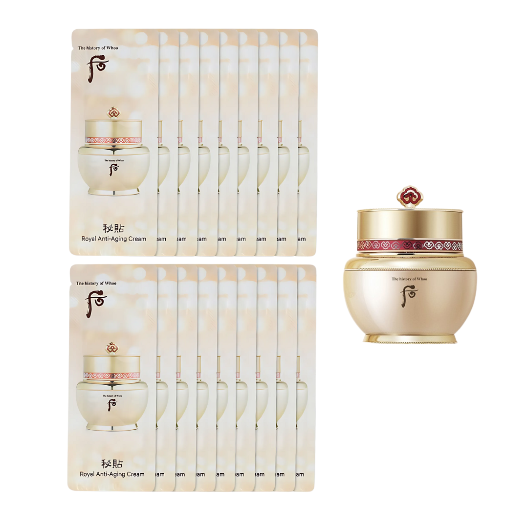 L'histoire de Whoo Bichup Royal Anti-Aging Cream 1 ml * 120 pcs Nouvelle version
