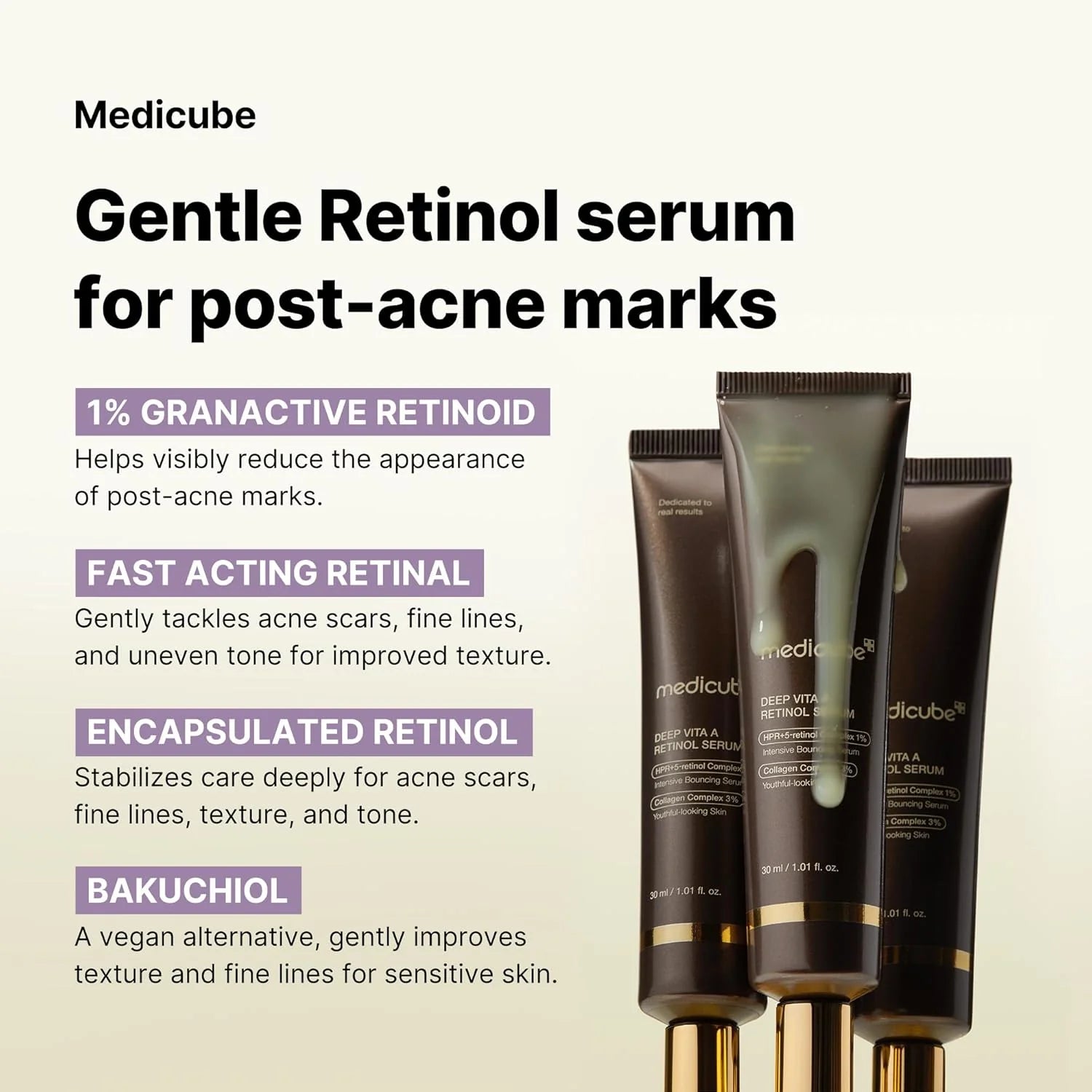 MEDICUBE Deep Vit A Retinol Serum 30ml