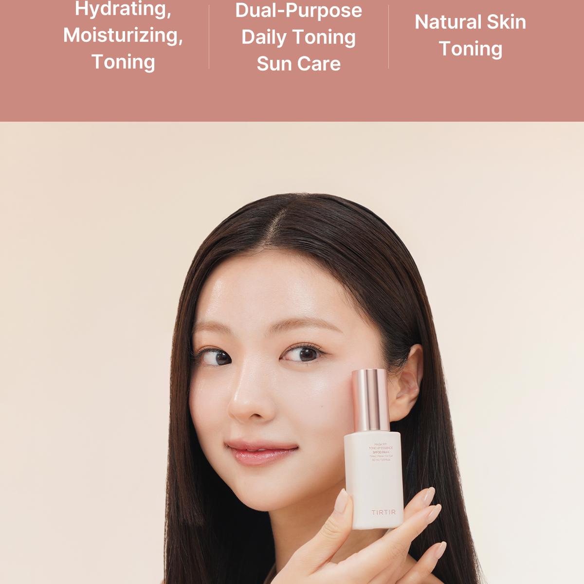 TIRTIR Mask Fit Tone Up Essence 1.01 fl.oz. (Màu be)