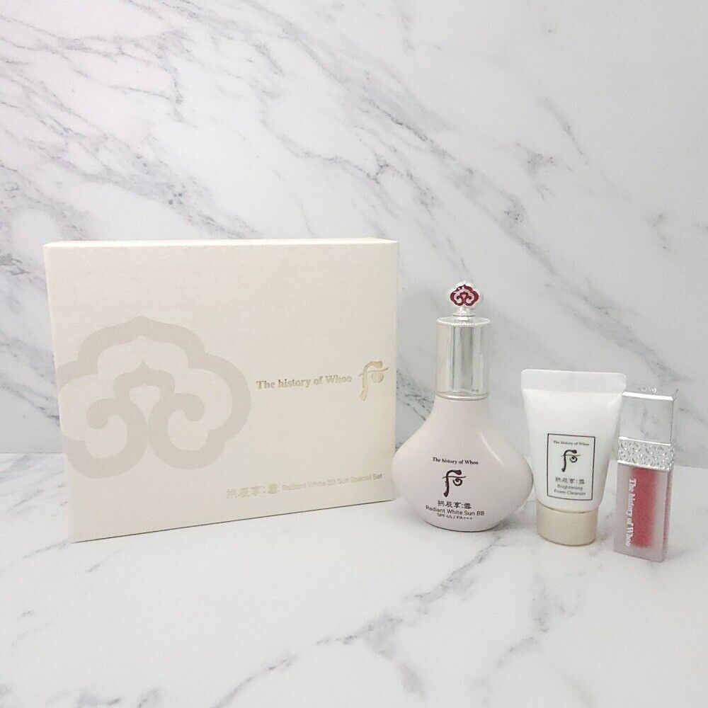 Lịch sử của Whoo Gongjinhyang Seol Radiant White Sun BB SPF45/PA+++ 40ml