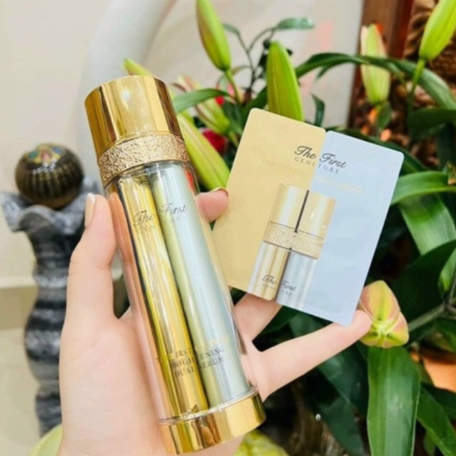 Bộ sản phẩm Ohui The First Geniture Brightening Dual Serum Sample Set 60 sản phẩm