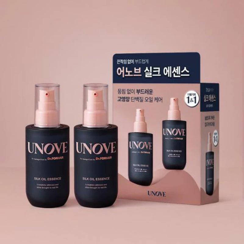 UNOVE Silk Oil Essense Dr.Forhair 70ml + 70ml